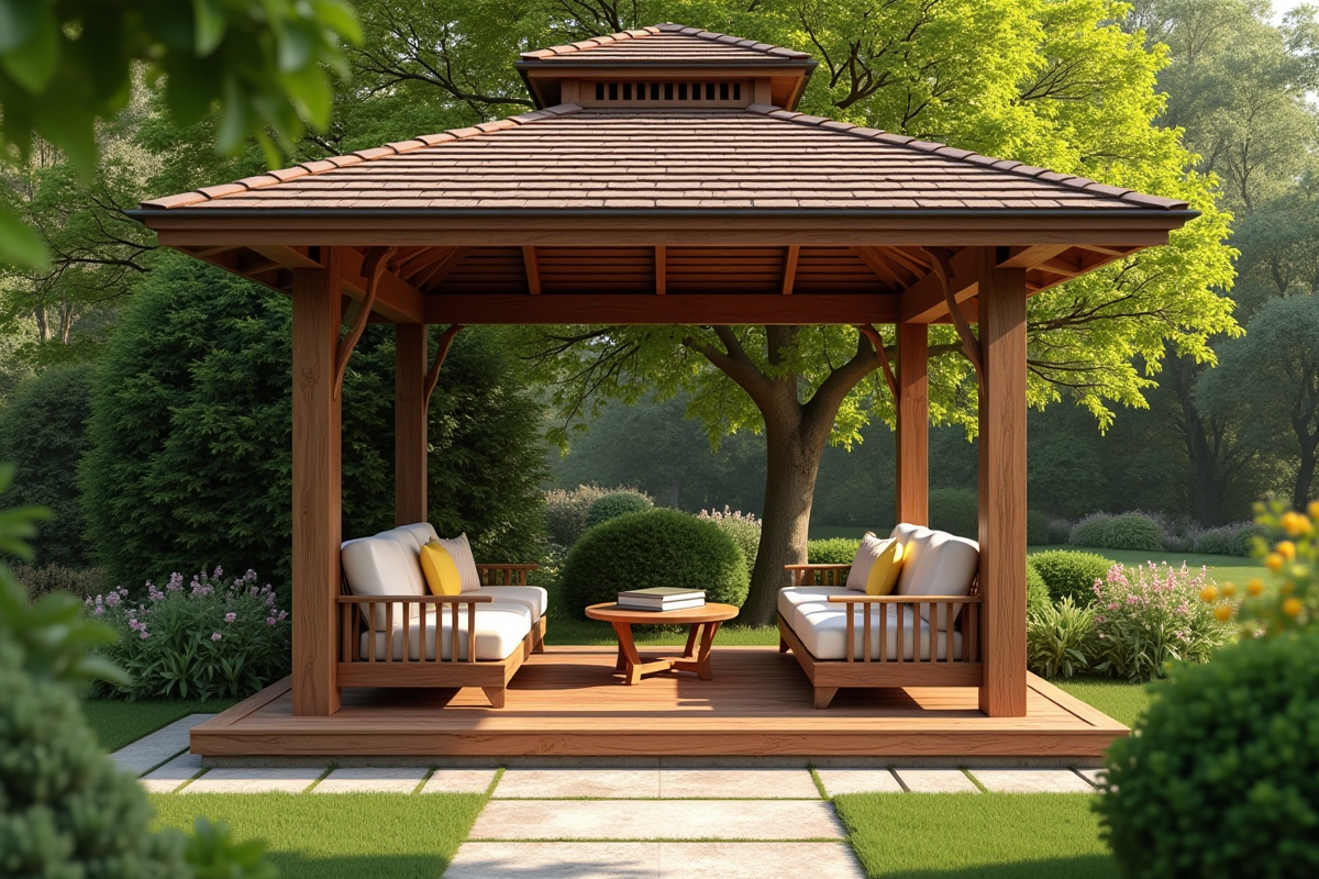 gazebo jardin